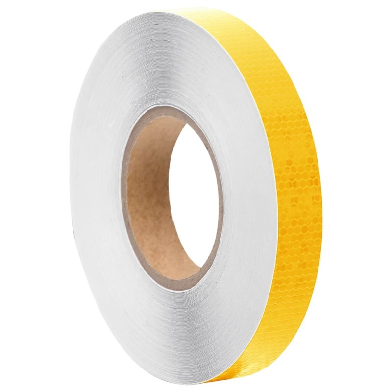 vidaXL Reflektorband Gelb 2,5 cmx50 m PVC vidaXL Reflektorband Gelb 2,5 cmx50 m PVC