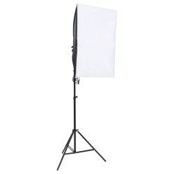 vidaXL 9-tlg. Fotostudio-Set mit Beluchtung-Set und Softboxen