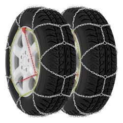 vidaXL Schneeketten für Autoreifen 2 Stk. 16 mm SUV 4x4 Größe 400 
