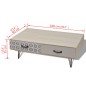 vidaXL Couchtisch 100x60x35 cm beige vidaXL Couchtisch 100x60x35 cm beige