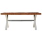 vidaXL Esstisch Massivholz mit Palisander-Finish 180 x 90 x 76 cm vidaXL Esstisch Massivholz mit Palisander-Finish 180 x 90 x 76 cm