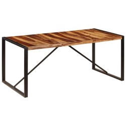 vidaXL Esstisch 180 x 90 x 75 cm Massivholz
