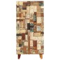 vidaXL Highboard Handgeschnitzt 85x45x180 cm Altholz Massiv vidaXL Highboard Handgeschnitzt 85x45x180 cm Altholz Massiv