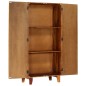 vidaXL Highboard Handgeschnitzt 85x45x180 cm Altholz Massiv vidaXL Highboard Handgeschnitzt 85x45x180 cm Altholz Massiv