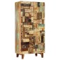 vidaXL Highboard Handgeschnitzt 85x45x180 cm Altholz Massiv vidaXL Highboard Handgeschnitzt 85x45x180 cm Altholz Massiv