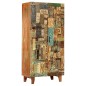 vidaXL Highboard Handgeschnitzt 85x45x180 cm Altholz Massiv vidaXL Highboard Handgeschnitzt 85x45x180 cm Altholz Massiv