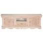 vidaXL TV-Schrank Weiß 120x30x40 cm Massivholz Mango vidaXL TV-Schrank Weiß 120x30x40 cm Massivholz Mango