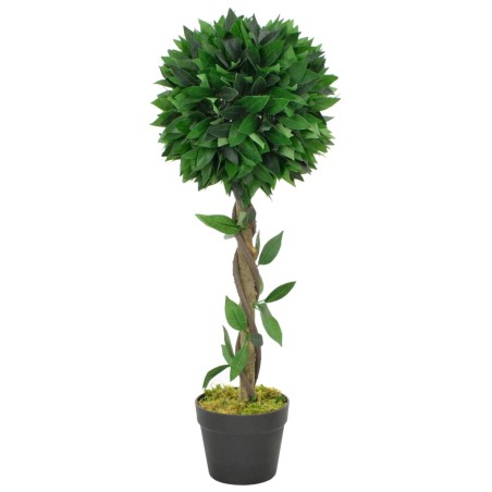 vidaXL Künstliche Pflanze Lorbeerbaum mit Topf Grün 70 cm