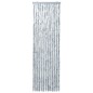 vidaXL Insektenschutz-Vorhang Weiß und Grau 56x185 cm Chenille vidaXL Insektenschutz-Vorhang Weiß und Grau 56x185 cm Chenille