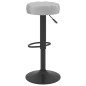 Barhocker 2 Stk. Grau Samt Barhocker 2 Stk. Grau Samt