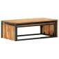 vidaXL Satztische 2 Stk. Massivholz vidaXL Satztische 2 Stk. Massivholz