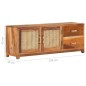 vidaXL TV-Schrank 120x30x45 cm Altholz Massiv vidaXL TV-Schrank 120x30x45 cm Altholz Massiv