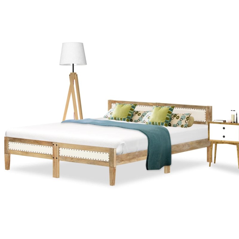 vidaXL Massivholzbett Mango 140 cm vidaXL Massivholzbett Mango 140 cm