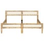vidaXL Massivholzbett Mango 140 cm vidaXL Massivholzbett Mango 140 cm