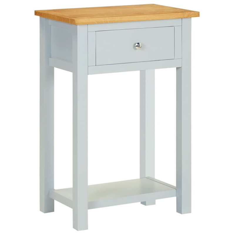 vidaXL Beistelltisch 50x32x75 cm Massivholz Eiche vidaXL Beistelltisch 50x32x75 cm Massivholz Eiche