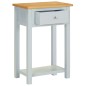 vidaXL Beistelltisch 50x32x75 cm Massivholz Eiche vidaXL Beistelltisch 50x32x75 cm Massivholz Eiche