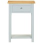 vidaXL Beistelltisch 50x32x75 cm Massivholz Eiche vidaXL Beistelltisch 50x32x75 cm Massivholz Eiche