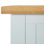 vidaXL Beistelltisch 50x32x75 cm Massivholz Eiche vidaXL Beistelltisch 50x32x75 cm Massivholz Eiche