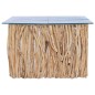 vidaXL Couchtisch mit Glasplatte 66x66x40 cm Massivholz Teak vidaXL Couchtisch mit Glasplatte 66x66x40 cm Massivholz Teak