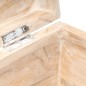 vidaXL Truhe 90x40x40 cm Akazie Massivholz vidaXL Truhe 90x40x40 cm Akazie Massivholz