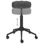 Essstühle 2 Stk. Drehbar Schwarz Samt Essstühle 2 Stk. Drehbar Schwarz Samt