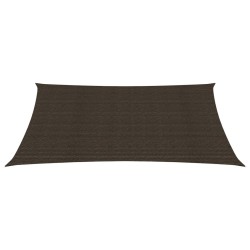 vidaXL Sonnensegel 160 g/m² Braun 3x4,5 m HDPE    