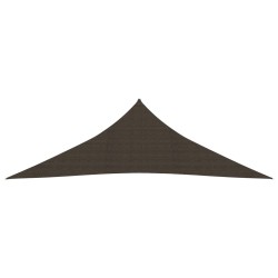 vidaXL Sonnensegel 160 g/m² Braun 2,5x2,5x3,5 m HDPE