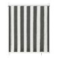 vidaXL Außenrollo 80x140 cm Anthrazit und Weiß Gestreift vidaXL Außenrollo 80x140 cm Anthrazit und Weiß Gestreift