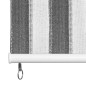 vidaXL Außenrollo 60x230 cm Anthrazit und Weiß Gestreift vidaXL Außenrollo 60x230 cm Anthrazit und Weiß Gestreift