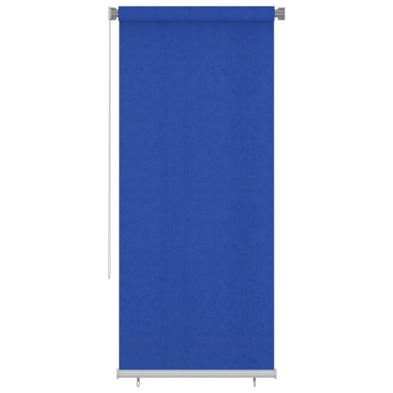 vidaXL Außenrollo 100x230 cm Blau HDPE vidaXL Außenrollo 100x230 cm Blau HDPE