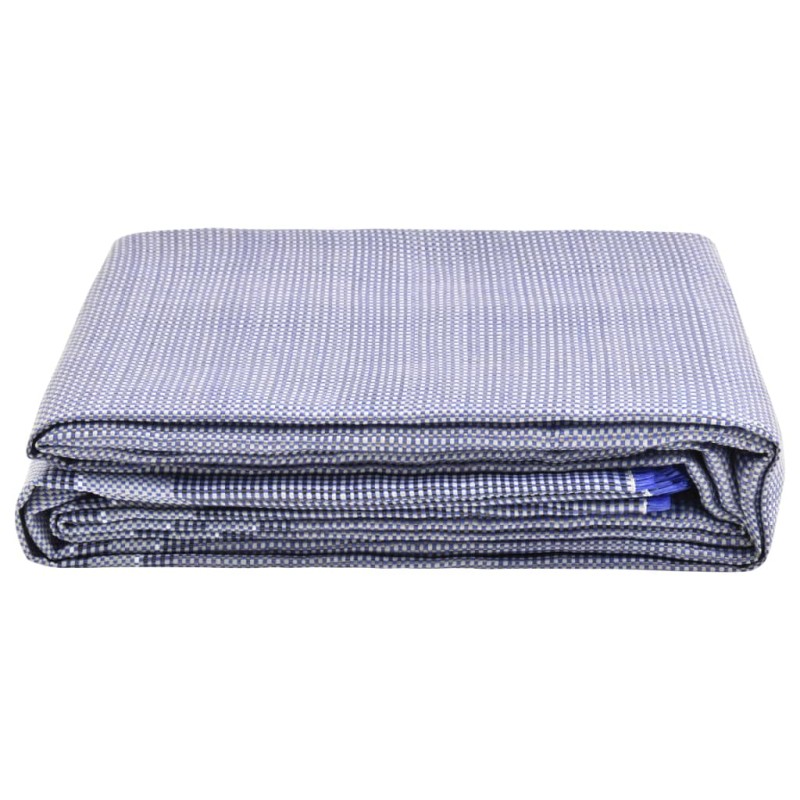 vidaXL Zeltteppich 250x250 cm Blau vidaXL Zeltteppich 250x250 cm Blau