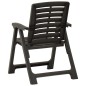 vidaXL 3-tlg. Bistro-Set Klappbar Kunststoff Grau vidaXL 3-tlg. Bistro-Set Klappbar Kunststoff Grau