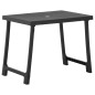 vidaXL 3-tlg. Bistro-Set Klappbar Kunststoff Grau vidaXL 3-tlg. Bistro-Set Klappbar Kunststoff Grau