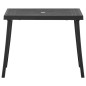 vidaXL 3-tlg. Bistro-Set Klappbar Kunststoff Grau vidaXL 3-tlg. Bistro-Set Klappbar Kunststoff Grau