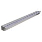 vidaXL Pool-Wasserfall mit LEDs Edelstahl 110 cm vidaXL Pool-Wasserfall mit LEDs Edelstahl 110 cm