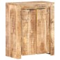 vidaXL Sideboard 59x33x75 cm Raues Mangoholz vidaXL Sideboard 59x33x75 cm Raues Mangoholz