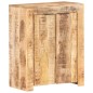 vidaXL Sideboard 59x33x75 cm Raues Mangoholz vidaXL Sideboard 59x33x75 cm Raues Mangoholz