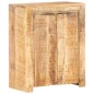 vidaXL Sideboard 59x33x75 cm Raues Mangoholz vidaXL Sideboard 59x33x75 cm Raues Mangoholz