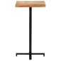 vidaXL Bartisch Quadratisch 50x50x110 cm Raues Mangoholz vidaXL Bartisch Quadratisch 50x50x110 cm Raues Mangoholz