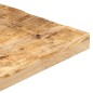 vidaXL Bartisch Quadratisch 50x50x110 cm Raues Mangoholz vidaXL Bartisch Quadratisch 50x50x110 cm Raues Mangoholz