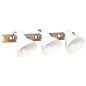 vidaXL Wandlampe Industriestil Weiß 65x25 cm E27 vidaXL Wandlampe Industriestil Weiß 65x25 cm E27