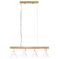 vidaXL Deckenlampe Industriestil Weiß E27 Mangoholz vidaXL Deckenlampe Industriestil Weiß E27 Mangoholz