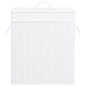 vidaXL Bambus-Wäschekorb mit 2 Fächern Weiß 100 L vidaXL Bambus-Wäschekorb mit 2 Fächern Weiß 100 L