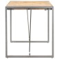 vidaXL Esstisch 140x70x75 cm Raues Mango-Massivholz vidaXL Esstisch 140x70x75 cm Raues Mango-Massivholz