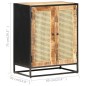 vidaXL Sideboard 60x35x75 cm Raues Mangoholz und Wiener Geflecht vidaXL Sideboard 60x35x75 cm Raues Mangoholz und Wiener Geflecht