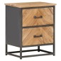 vidaXL Nachttisch 40x30x50 cm Akazie Massivholz vidaXL Nachttisch 40x30x50 cm Akazie Massivholz