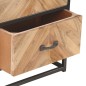 vidaXL Nachttisch 40x30x50 cm Akazie Massivholz vidaXL Nachttisch 40x30x50 cm Akazie Massivholz