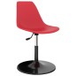 vidaXL Drehbare Esszimmerstühle 2 Stk. Rot PP vidaXL Drehbare Esszimmerstühle 2 Stk. Rot PP