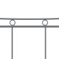 vidaXL Bettgestell Grau Metall 200x200 cm vidaXL Bettgestell Grau Metall 200x200 cm