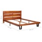 vidaXL Massivholzbett mit Baumkante Akazie 120 cm vidaXL Massivholzbett mit Baumkante Akazie 120 cm